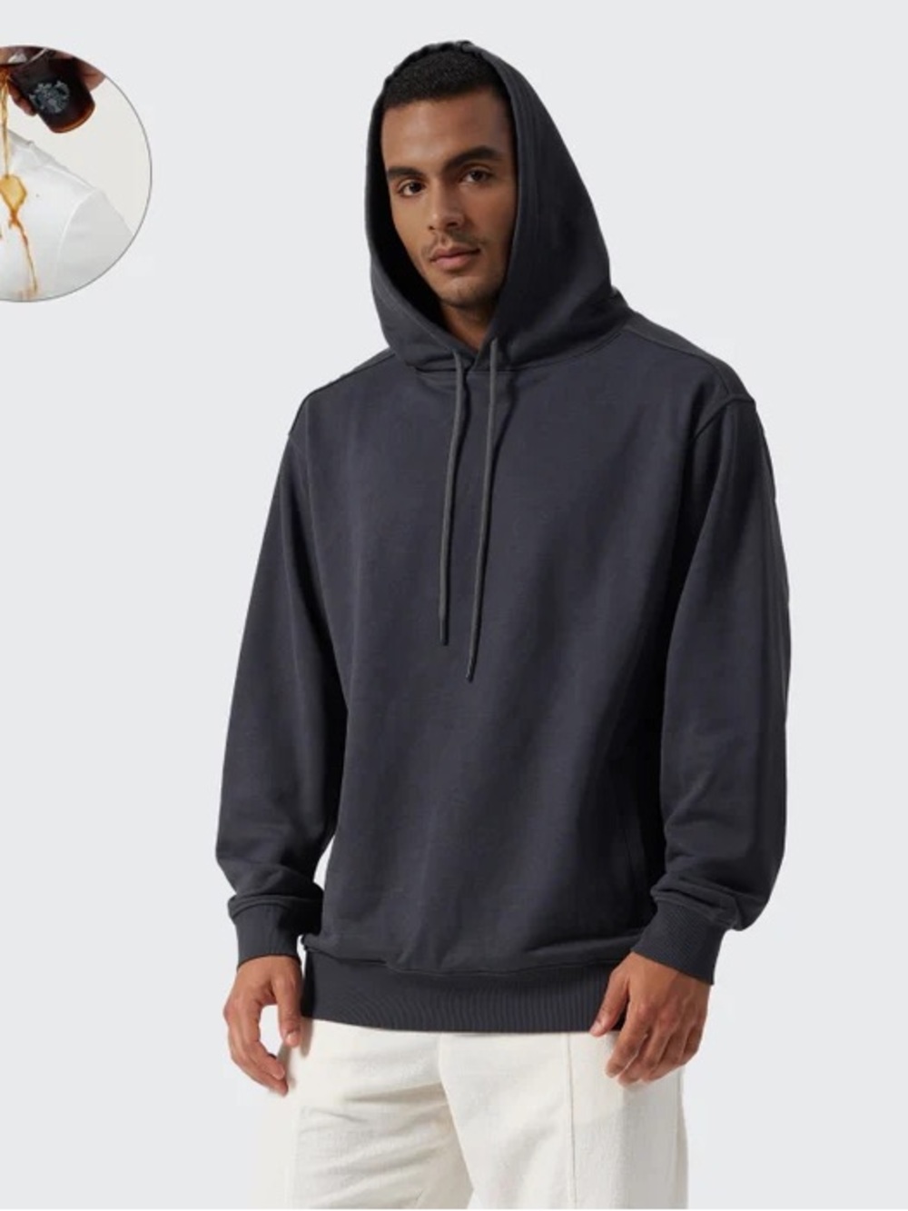Textale FRESH Rain-Repel Hoodie Sweatshirt, Charcoal Gray, NWOT, Size XL